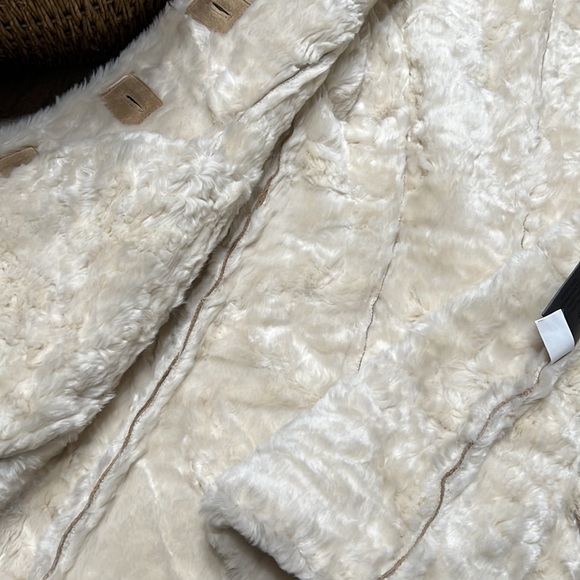 Wilson’s leather suede shearling jacket, size S - Picture 8 of 8